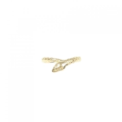 Nhẫn kim cương K18YG hình rắn 0.11CT 672847