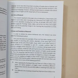 Sách chuyên khảo Đối chiếu Anh - Việt 751259