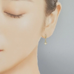 K18YG Bông tai kim cương 0.4CT - Hàng hiệu Chính hãng 866649