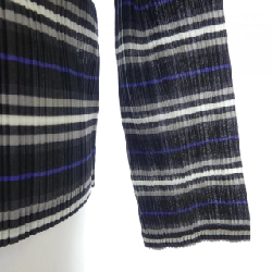 Pleats Please 2019 Kẻ sọc PP93-FK337 7574085 Áo 626812