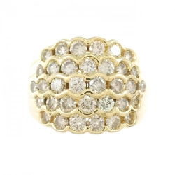 Nhẫn kim cương K18YG 2.07CT - Hàng hiệu Authentic 853128