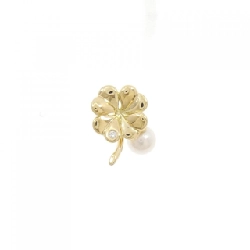 Brooch ngọc trai Akoya Clover Mikimoto 5.6mm