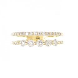 Nhẫn kim cương K18YG 0.53CT 668547