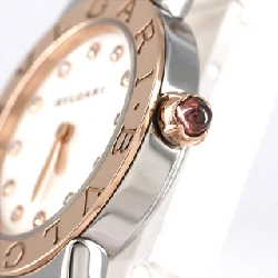 Bulgari Bulgari Bulgari Tubogas PG kết hợp 12P kích thước M BBLP262TSG/BBL262TWSPG/12 SSxPG Quartz - Hàng hiệu Chính hãng 880981