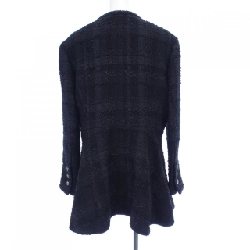 【Mã giảm giá】Áo khoác không cổ CHANEL 637045