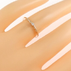 Nhẫn kim cương K10PG Solitaire 667483