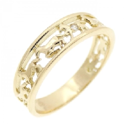 Nhẫn kim cương K18YG 0.01CT