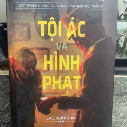 Tội ác và hình phạt Fyodor Dostoevsky bìa cứng