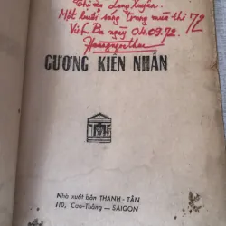 Gương Kiên Nhẫn-Nguyễn Hiến Lê 937147