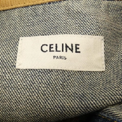 Jacket denim CELINE 2Q493365M thời kỳ Eddie 630968