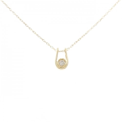 Dây chuyền kim cương K18YG 0.15CT - Hàng hiệu Chính hãng