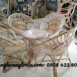 Ghế mây tự nhiên đuôi công nhỏ đọc sách 593257