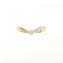 Nhẫn kim cương K18YG 0.10CT - Hàng hiệu Authentic 850884