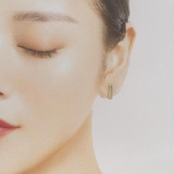 K18YG/PT900 Bông tai - Hàng hiệu Authentic 868698