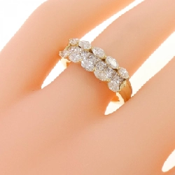 Nhẫn kim cương K18YG 0.77CT 668199