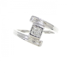 K18WG Nhẫn Kim Cương - Hàng hiệu Chính hãng 847123