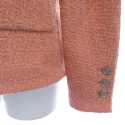 【Mã giảm giá】Áo khoác không cổ CHANEL 640077