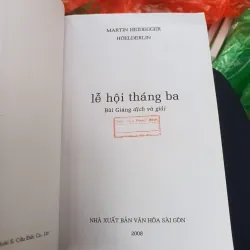 Lễ Hội Tháng Ba - M. Heidegger Hoelderlin( Bùi Giáng dịch & giải) 754736