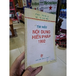 Tìm hiểu nội dung hiến pháp 1992 Phan Trung Lý mới 80% ký tên bìa HCM0308 GIÁO TRÌNH, CHUYÊN MÔN