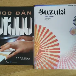 Sách Học đàn Piano và Suzuki Violin Support