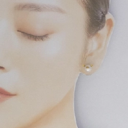 K18YG Bông tai ngọc trai Akoya 8mm - Hàng hiệu Chính hãng 870485