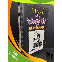 (TẶNG BOOKMARK) Diary of a wimpy kid 10 Old school (bìa cứng) mới 80% bẩn bìa, ố nhẹ, có mộc đỏ RBK1712 Jeff Kinney NGOẠI VĂN