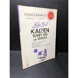 Nghệ thuật Kaizen tuyệt vời của Toyota 2019 Yoshihito wakamatsu mới 85% bẩn bìa HPB.HCM1811 29000