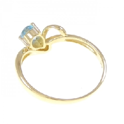 Nhẫn Blue Topaz K18YG 0.35CT 667913