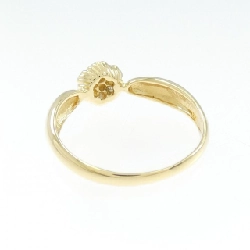 Nhẫn kim cương hoa K18YG 0.14CT 668469