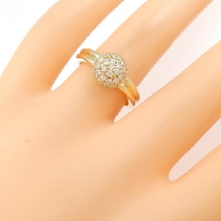 Nhẫn kim cương K18YG 0.43CT 668383