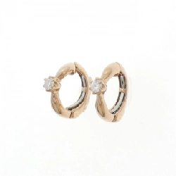 K18PG Bông tai kim cương 0.10CT - Hàng hiệu Chính hãng 877678