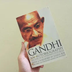 Gandhi an autobiography, english book, sách tiếng Anh 