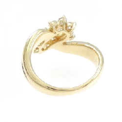 Nhẫn kim cương hoa K18YG 1.00CT - Hàng hiệu Authentic 850497