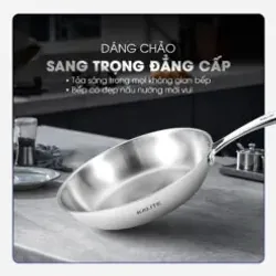 ✨ Chảo inox TRIPRO KL825 – 3 lớp nguyên khối, truyền nhiệt nhanh – giữ nhiệt đều! 708707