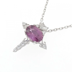 Dây chuyền Sapphire 750WG/K18WG 1.730CT - Hàng hiệu Chính hãng 856380