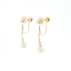 Bông tai ngọc trai Akoya K18YG 5.5mm - Hàng hiệu chính hãng 872995