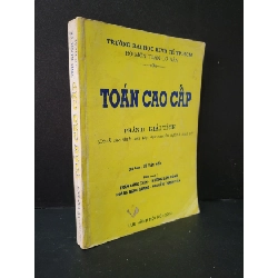 [Phiên Chợ Sách Cũ] Toán cao cấp phần 2 giải tích 2002 - Lê Văn Hốt 0506