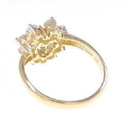 Nhẫn kim cương hình trái tim K18YG 1.00CT 670044