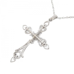 K18WG Dây chuyền kim cương chéo 0.30CT - Hàng hiệu Chính hãng 862352