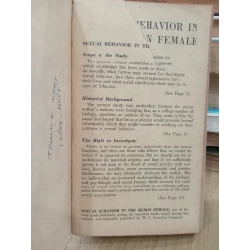 Sexual Behavior in the Human Female - Alfred C. Kinsey, Wardell B. Pomeroy, Clyde E. Martin, Paul H. Gebhard 452857