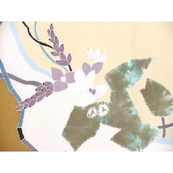 Kimono thăm viếng Chikiyaya Sanminsan Yūzen - Hàng hiệu Authentic 877967