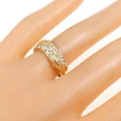 Nhẫn kim cương K18YG 0.21CT 671799