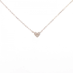K10PG Dây chuyền hình trái tim kim cương - Hàng hiệu Chính hãng