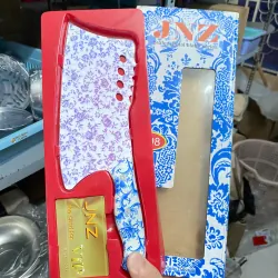 Thanh lý Dao chặt nước đá, chặt thịt tồn kho - hơi ố vàng, chưa sử dụng 1020453