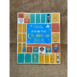 Vẽ cơ bản từ A-Z các nhân vật thú vị 2020 mới 90% Truyện tranh NSX1004