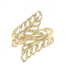 Nhẫn lá K18YG - Hàng hiệu Authentic 855202