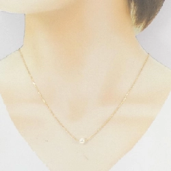 K18YG Ngọc trai Akoya Dây chuyền 6mm - Hàng hiệu Chính hãng 855614