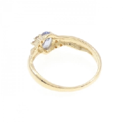 Nhẫn Sapphire K18YG 0.48CT - Hàng hiệu Chính hãng 848034