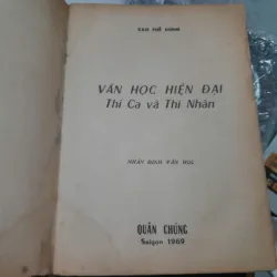 VĂN HỌC HIỆN ĐẠI - CAO THẾ DUNG 705321