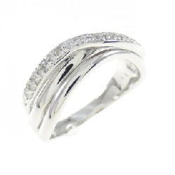 Nhẫn kim cương K18WG 0.10CT